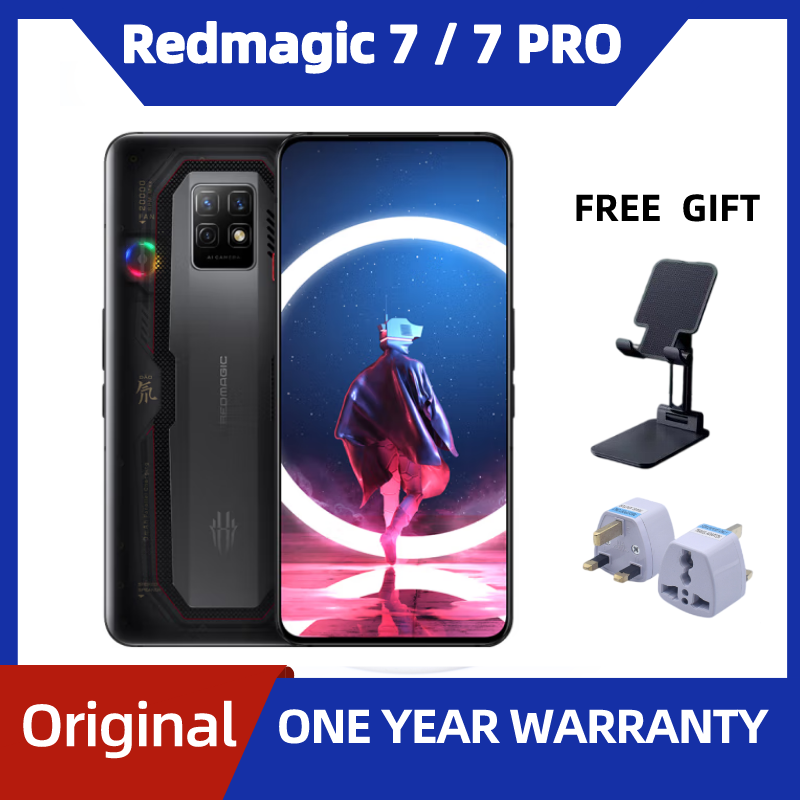 Global Redmagic 7 /  Redmagic 7 PRO / Redmagic 6  red magic 7  Snapdragon 888 120W Red magic 7 PRO  One year local warranty